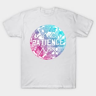 Dual Color Circle of Patience T-Shirt